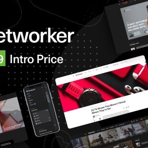 Networker v1.1.10 Nulled – Tech News WordPress Theme with Dark Mode