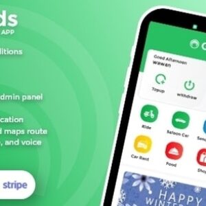 Ornids v1.0 Nulled – Multi Service App With Customer App, Driver App, Merchant App and Admin Panel