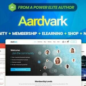 Aardvark v4.46 Nulled – Community, Membership, BuddyPress Theme
