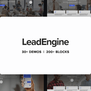 LeadEngine v4.4.0 Nulled – Multi-Purpose Theme with Page Builder