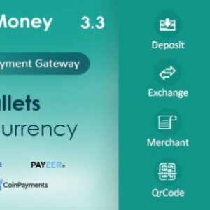 PayMoney v3.3 Nulled – Secure Online Payment Gateway Exchange & Wallet Script