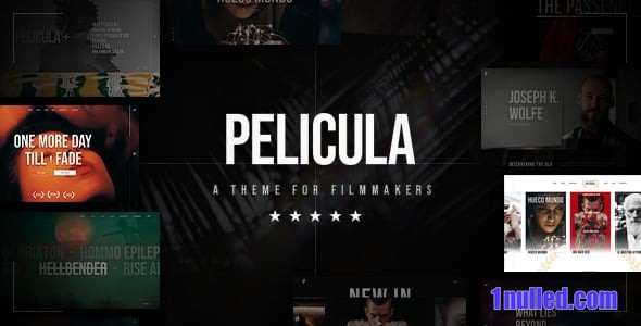 Pelicula v1.8 Nulled - Video Production and Movie Theme