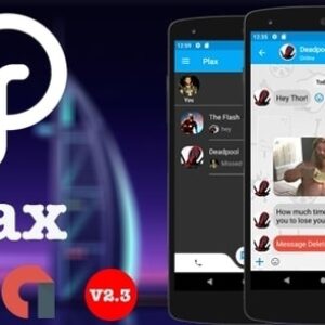 Plax v2.3 Nulled – Android Chat App with Voice/Video Calls Source Code