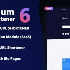 Premium URL Shortener v6.4.2 – PHP Nulled Script