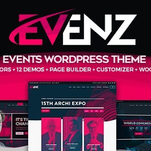 Evenz v1.6.0 Nulled – Conference and Event WordPress Theme
