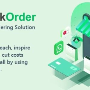 QuickOrder v1.0 Nulled – WhatsApp Ordering Addon for QuickQR