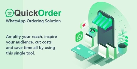 QuickOrder v1.0 Nulled – WhatsApp Ordering Addon for QuickQR