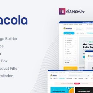 Bacola v1.3.2 Nulled – Grocery Store and Food eCommerce Theme – nulled