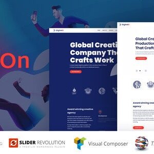 Digixon v2.6 Nulled – Digital Marketing Strategy Consulting WP Theme