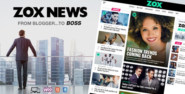 Zox News v3.16.0 Nulled - Professional WordPress News