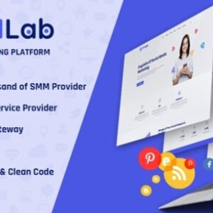 SMMLab v1.0.0 Nulled – Social Media Marketing SMM Platform