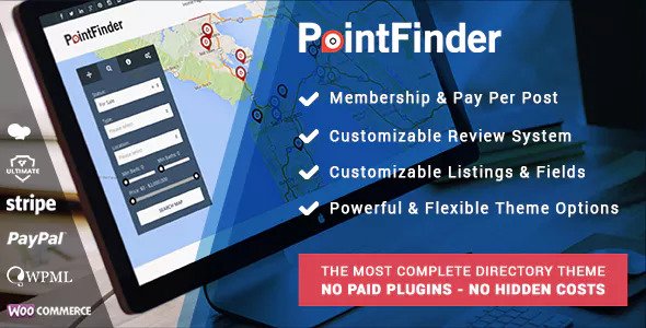 Point Finder v2.2.3 Nulled - Versatile Directory and Real Estate