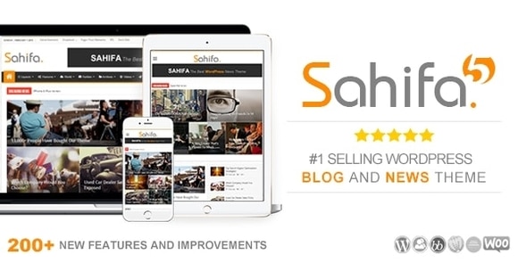 Sahifa v5.7.7 Nulled – Responsive WordPress News, Magazine, Blog Theme Free