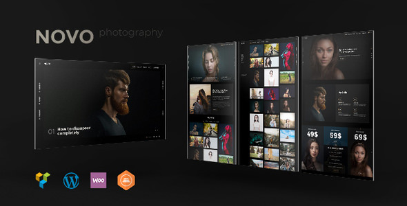 Novo v4.3.0 Nulled - Photography WordPress Theme