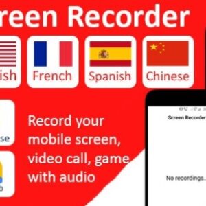 Screen Recorder Pro with Audio v1.0.1 Nulled – Android App Source Code