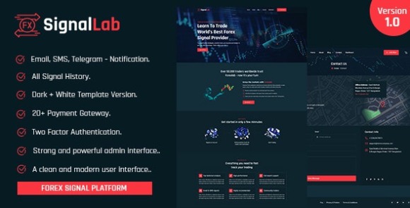 SignalLab v2.0 Nulled – Forex and Crypto Trading Signal Platform