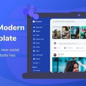 Simplest Nulled – Online Community HTML Template v1.0 – Responsive Theme