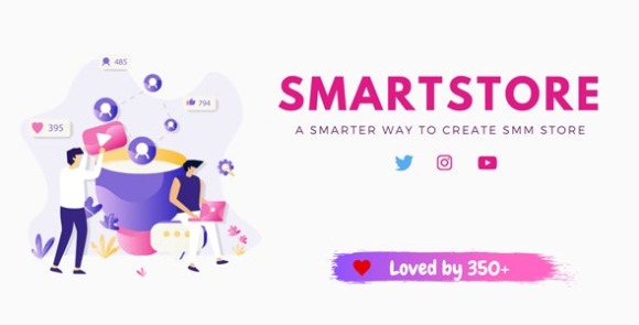SmartStore v1.1 Nulled – SMM Store Script – Social Media Marketing Tool