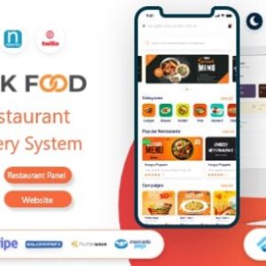 StackFood Multi Restaurant v4.0 Nulled – Food Delivery App with Laravel Admin and Restaurant Panel Source