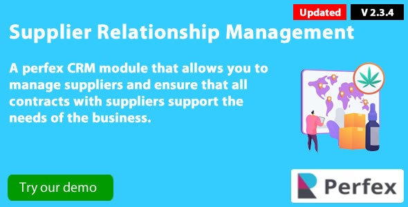 Supplier Management Module for Perfex CRM v2.3.4 Nulled – Addon