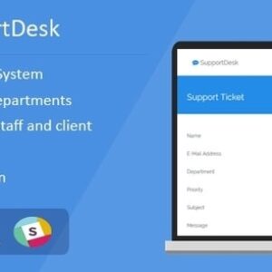 SupportDesk v2.0.0 Nulled – Support Ticket Management System