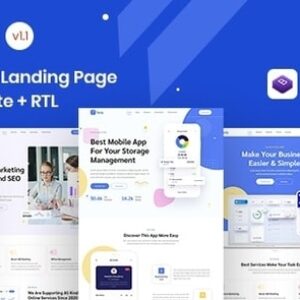 Tarly v1.2 Nulled – Multipurpose Landing Page HTML Template