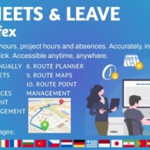 Timesheets and Leave Management for Perfex CRM v1.1.2 Nulled – Addon