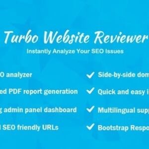 Turbo Website Reviewer v2.4 Nulled – In-depth SEO Analysis Tool Free