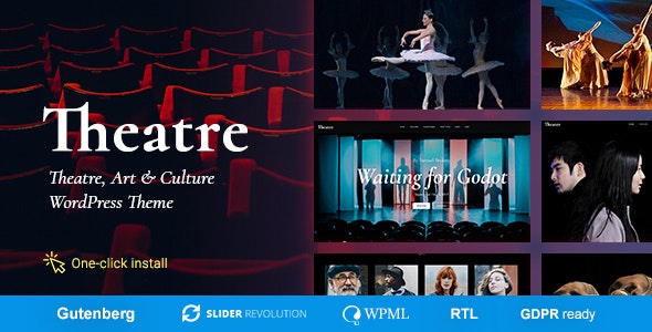 Theater v1.3.0 Nulled - Concert & Art Event Entertainment Theme