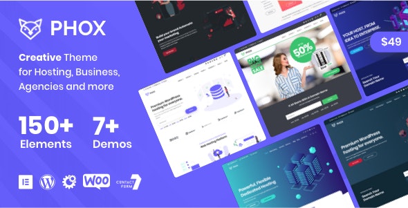 Phox v2.2.8 Nulled - Hosting WordPress & WHMCS Theme
