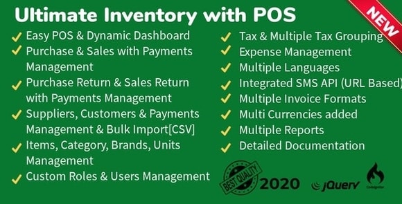 Ultimate Inventory with POS v1.7.5 Nulled – PHP Scripts