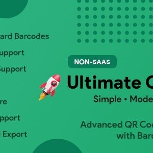 UltimateQR Lite v1.0 Nulled – QR Code + Barcode Generator