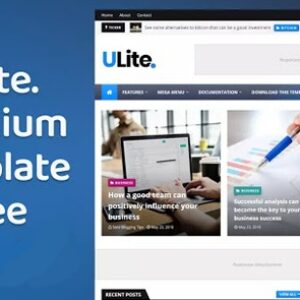 UltraLite v2.0 Nulled – (Premium) Light Weight Blogger Template