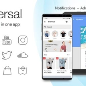 Universal v4.5 Nulled – Full Multi-Purpose Android App Source Code
