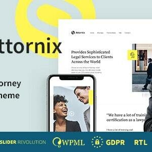Attornix v1.0.7 Nulled – Lawyer WordPress Theme