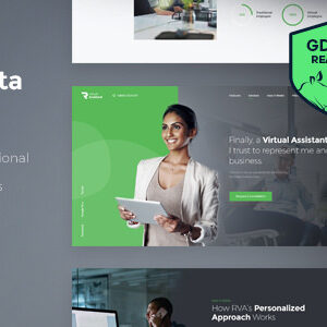 Revirta v2.8 Nulled – Virtual Assistant WordPress Theme