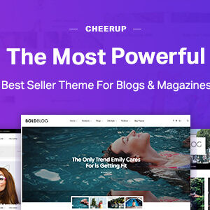 CheerUp v8.0.0 Nulled – Blog / Magazine – WordPress Blog Theme