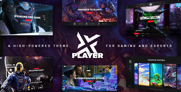 PlayerX v2.1 Nulled - A High-powered Theme for Gaming and eSports