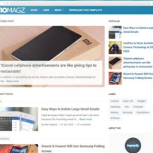 VioMagz v4.4 Nulled – Responsive Premium Blogger Template