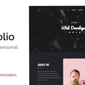 Vportfolio v2.1 Nulled – Neomorphism Laravel Personal Portfolio Script
