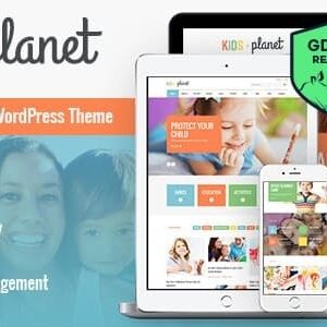 Kids Planet v2.2.10 Nulled – A Multipurpose Children WordPress Theme
