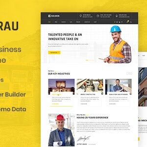 Constrau v1.2.7 Nulled – Construction Business WordPress Theme