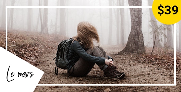 Lemars v3.2 Nulled - Personal Blog WordPress Theme