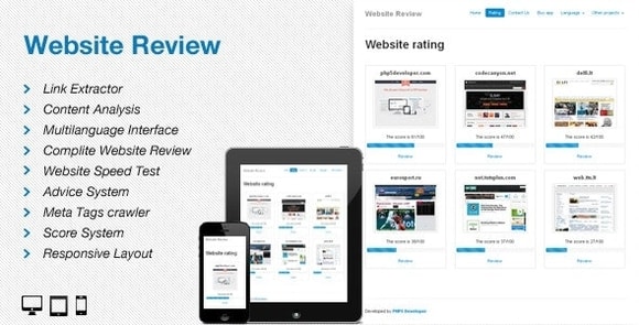 Website Review v5.8 – SEO Tools Nulled PHP Script