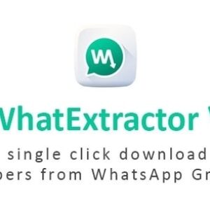 WhatExtractor v2.0 Nulled – WhatsApp Contacts Extractor – Chrome Extension Script