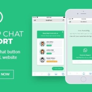 WhatsApp Chat Support v1.1 Nulled – jQuery Plugin Free