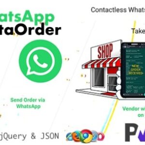 WhatsApp InstaOrder v1.1.4 Nulled – ContactLess WhatsApp Ordering System – Restaurant Menu