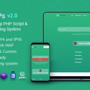 WhatsIPs v2.0 IP Address Lookup PHP Script Nulled
