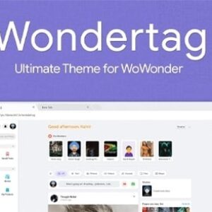 Wondertag v2.3.8 Nulled – The Ultimate WoWonder Theme Free