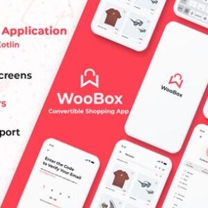 WooBox v15.0 Nulled – WooCommerce Android App E-commerce Full Mobile App + Kotlin Free